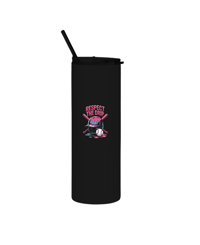 Respect The Drip Cool Cartoon Character Thermos - Image 3