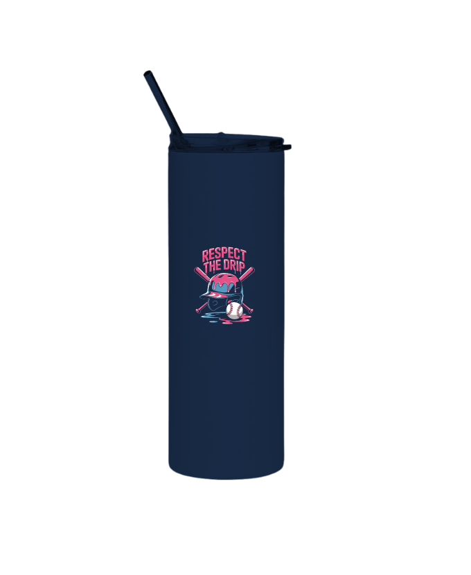 Respect The Drip Cool Cartoon Character Thermos - Image 4